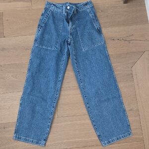 Signature by Levi Strauss Blue Wide Leg Jeans
